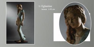 Sculpture Beatrice Pothin Gallard 75 Eglantine