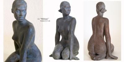 Sculpture Beatrice Pothin Gallard 121 Metisse 2