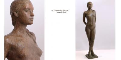 Sculpture Beatrice Pothin Gallard 122 Sam Debout