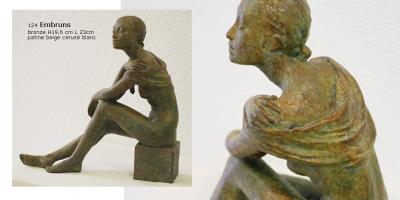 Sculpture Beatrice Pothin Gallard 124 Embruns
