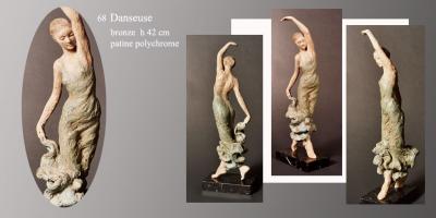 Sculpture Beatrice Pothin Gallard 68 Danseuse