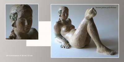 Sculpture Beatrice Pothin Gallard 105 Horizon