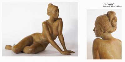 Sculpture Beatrice Pothin Gallard 130 Amelia