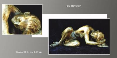 Sculpture Beatrice Pothin Gallard 25 Riviere