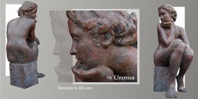Sculpture Beatrice Pothin Gallard 79 Uroma