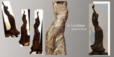 Sculpture Beatrice Pothin Gallard 60 La Gitane