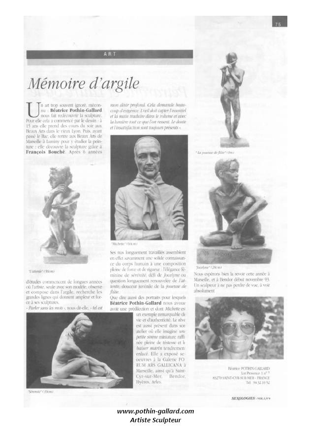 Revue Europeenne de Sexologie Medicale Décembre 1992