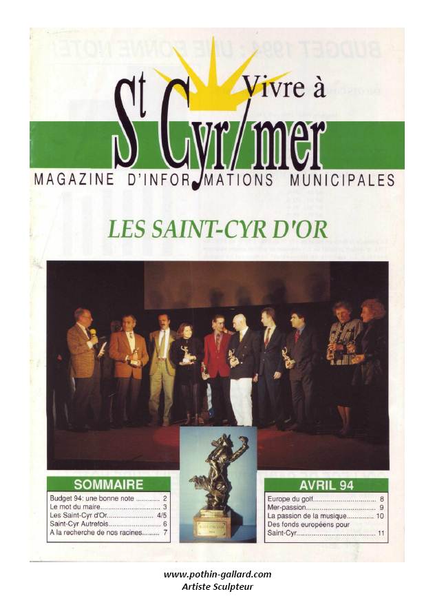 Les Saint Cyr D'Or (Avril 1994) avec Thierry ROLLAND