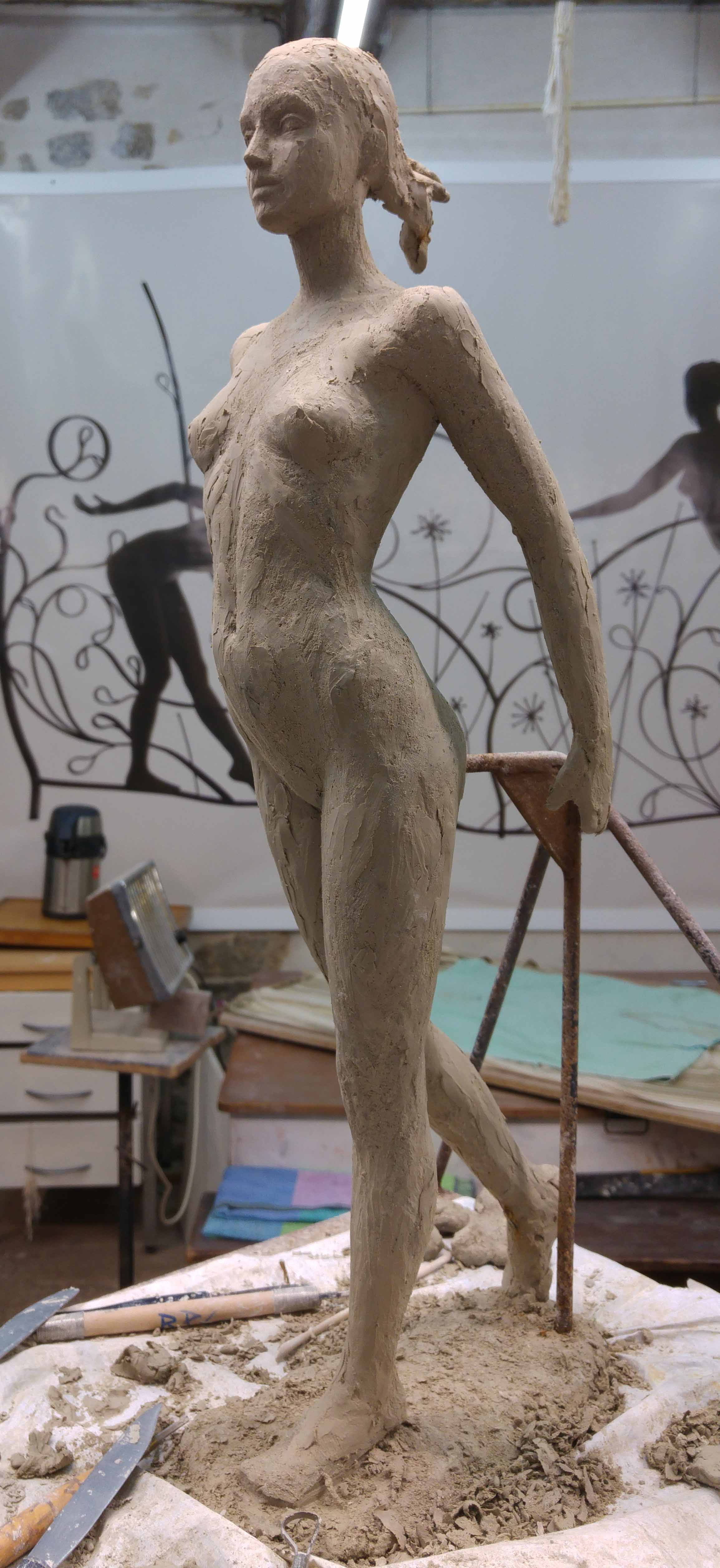 Sculpture Beatrice POTHIN GALLARD - Romane
