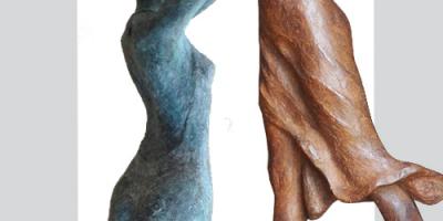 Sculpture Beatrice Pothin Gallard 125 Danseuse Bras En Lair Site