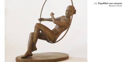 Sculpture Beatrice Pothin Gallard 132 Equilibre