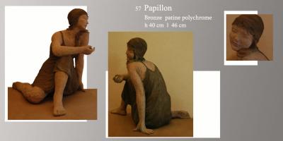 Sculpture Beatrice Pothin Gallard 57 Papillon