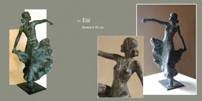 Sculpture Beatrice Pothin Gallard 91 Ete