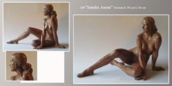 sculpture beatrice pothin gallard 109 sandra assise