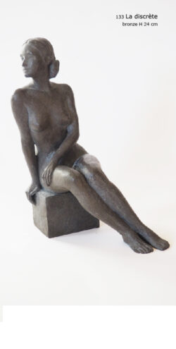 sculpture beatrice pothin gallard 133 la discrète