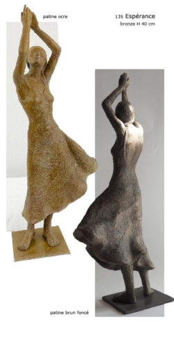 sculpture beatrice pothin gallard 135 espérance