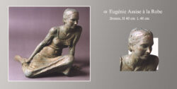 sculpture beatrice pothin gallard 48 eugenie assise