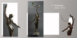 sculpture beatrice pothin gallard 73 gymnaste