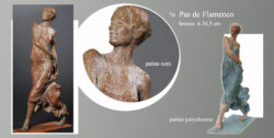 sculpture beatrice pothin gallard 74 pas de flamenco