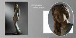 sculpture beatrice pothin gallard 75 eglantine