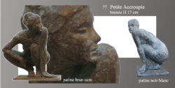 sculpture beatrice pothin gallard 77 petite accroupie