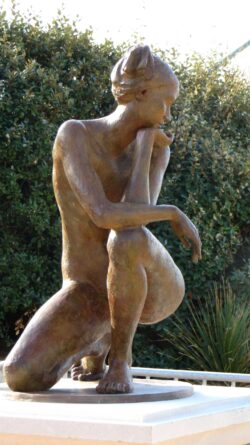 sculpture beatrice pothin gallard saint cyr les lecques plages inauguration samedi 18 octobre 2014