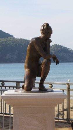 sculpture beatrice pothin gallard saint cyr les lecques plages inauguration samedi 18 octobre 2014 2